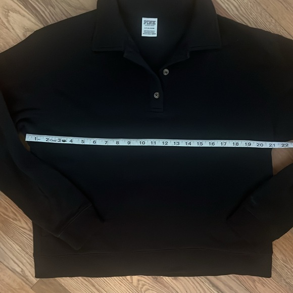 Victoria Secret PINK Polo Sweatshirt Size Small - Picture 8 of 9